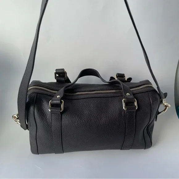 Gucci Leather Handbag Dark Brown Authentic - Picture 15 of 16